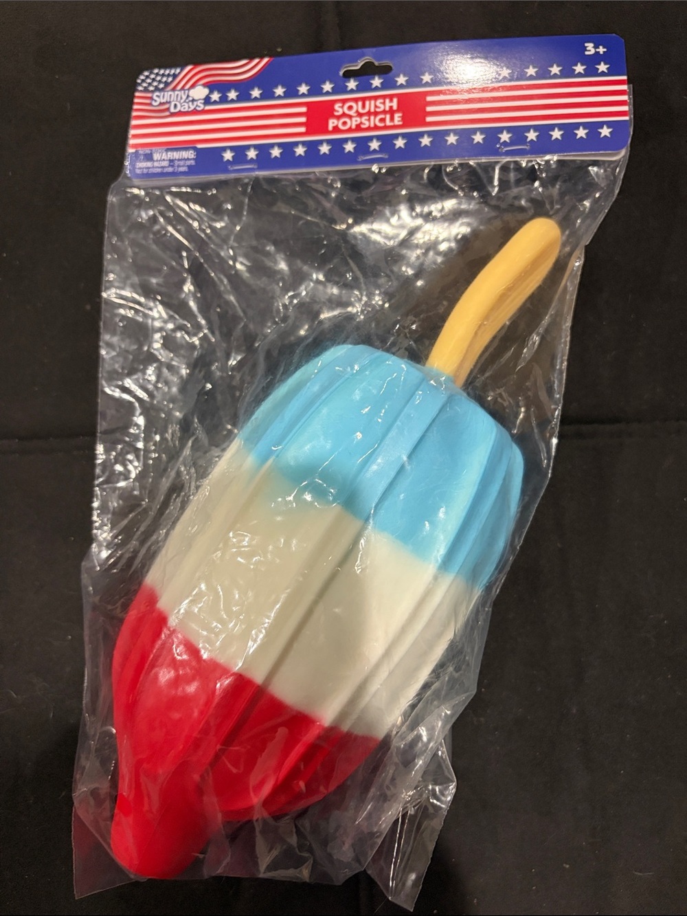 Red, White & Blue Squish Popsicle Toy